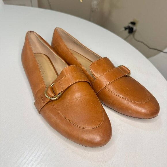 Talbots Women's Tan and Brown Loafers - Picture 4 of 7